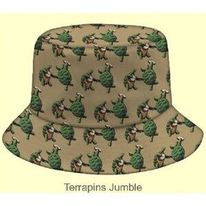 New Terrapin Station Turtles Grateful Dead Bucket Hat Adult Sun Summer One Size